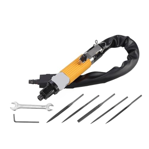 Pneumatische Feilen-Luftsägen-Schleifmaschine, 10-mm-Hub-Reziprok-Feilen-Luftsägen-Einzel-/Doppelnutzungs-Trimmen,Verschleißfestigkeit(Single Use B) von KENBT