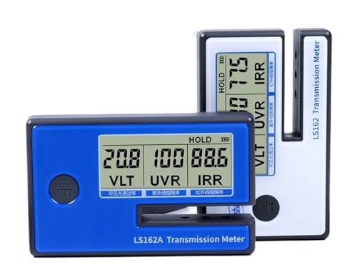 Solar Film Tester Fenster Transmission Meter IR UV VLT Messung Fenster Film Tester for Auto Tönung LS162 LS162A,Genau(162A) von KENBT