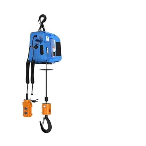 Tragbare Elektrische Hoist Elektrische Winde Drahtlose Fernbedienung Kleine Kran Hause Dekoration Kran Tragbare Hebe Winde,Reduzierter Aufwand(Wire500kg 7.6m) von KENBT