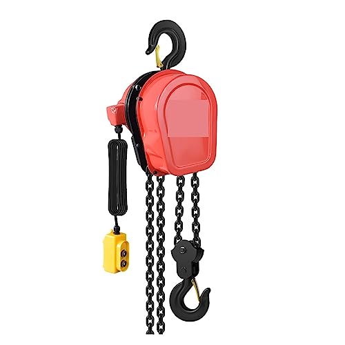 Tragbarer elektrischer Kettenzug for manuellen Heben, 1-Tonnen-elektrischer Rückwärtskettenzug, Haushaltsaufzug, effizient und arbeitssparend,Reduzierter Aufwand(C) von KENBT