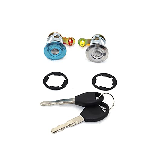 KENGAA Schlösser& Hardware Auto Türschloss Zylinderschlüssel mit 2 Keys Front Fit for Nissan Navara D22 1997-2006 KENGAA Schlösser& Hardware Auto Türschloss Zylinderschlüssel mit 2 Keys Front Fit for Nissan Navara D22 1997-2006 von KENGAA
