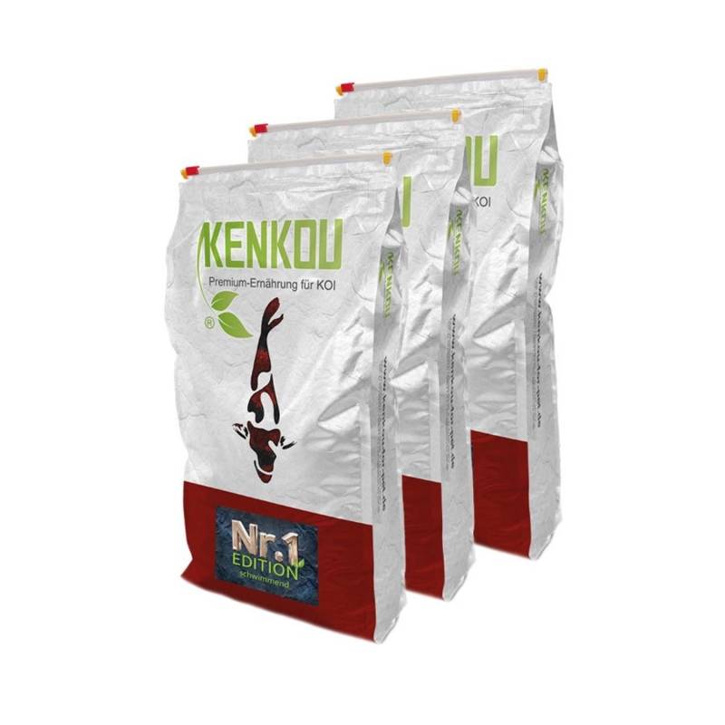 Kenkou Koi Futter Nr.1 Edition 5+10 mm 15 kg von KENKOU