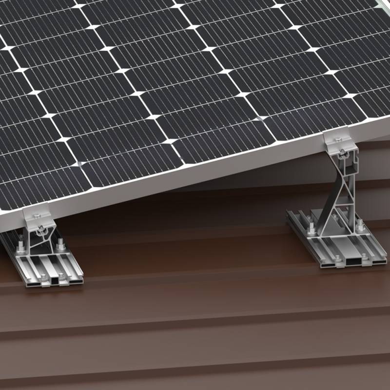 KENO Unterkonstruktion Trapezblech für 6 Module Quer-Montage mit 15 Grad KENO Unterkonstruktion Trapezblech für 6 Module Quer-Montage mit 15 Grad von KENO