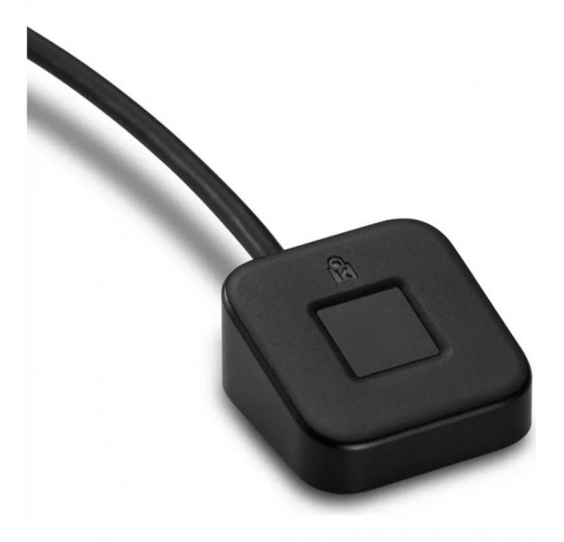 KENSINGTON Fingerabdrucksensor VeriMark Desktop Fingerprint Key - Lesegerät Fingerabdruck - schwarz von KENSINGTON