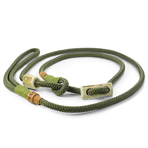 Retriever-Leine/Moxonleine Elegant-Style | handgefertigte Hundeleine aus Tau mit Halsbandfunktion & Horn-Stopper | 8mm – besonders leicht & handlich | Training, Alltag & Spaziergang Retriever-Leine/Moxonleine Elegant-Style | handgefertigte Hundeleine aus Tau mit Halsbandfunktion & Horn-Stopper | 8mm – besonders leicht & handlich | Training, Alltag & Spaziergang von KENSONS for dogs