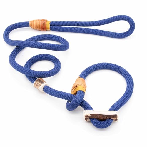 Retrieverleine 10 mm | Evening Glow | Moxon-Leine mit hochwertigem Horn-Zugstopp | robuste, wetterfeste Hundeleine aus Tau mit integrierter Halsung - 100 cm Retrieverleine 10 mm | Evening Glow | Moxon-Leine mit hochwertigem Horn-Zugstopp | robuste, wetterfeste Hundeleine aus Tau mit integrierter Halsung - 100 cm von KENSONS for dogs