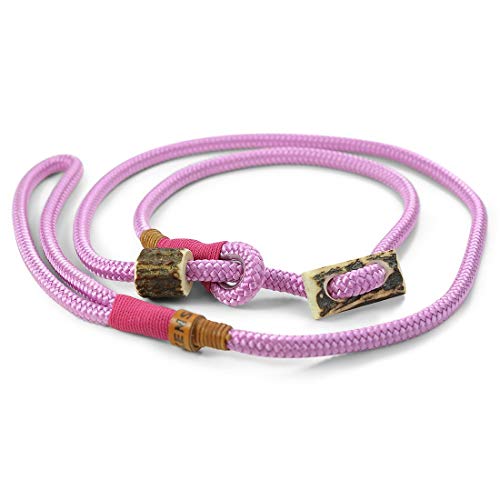 Retriever-Leine/Moxonleine Elegant-Style | handgefertigte Hundeleine aus Tau mit Halsbandfunktion & Horn-Stopper | 8mm – besonders leicht & handlich | Training, Alltag & Spaziergang Retriever-Leine/Moxonleine Elegant-Style | handgefertigte Hundeleine aus Tau mit Halsbandfunktion & Horn-Stopper | 8mm – besonders leicht & handlich | Training, Alltag & Spaziergang von KENSONS for dogs