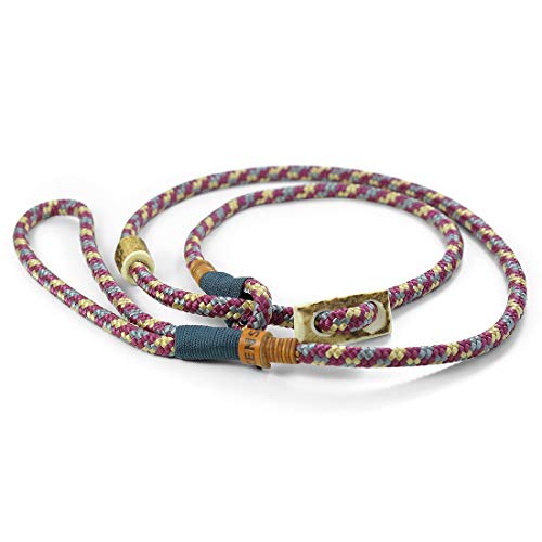 Retriever-Leine/Moxonleine Elegant-Style | handgefertigte Hundeleine aus Tau mit Halsbandfunktion & Horn-Stopper | 8mm – besonders leicht & handlich | Training, Alltag & Spaziergang Retriever-Leine/Moxonleine Elegant-Style | handgefertigte Hundeleine aus Tau mit Halsbandfunktion & Horn-Stopper | 8mm – besonders leicht & handlich | Training, Alltag & Spaziergang von KENSONS for dogs