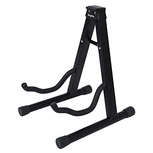 KEPLIN Gitarrenständer A Rahmen, faltbar, universell passend für alle Gitarren akustisch, elektrisch, Bass, Ständer A (Gitarrenständer). von KEPLIN
