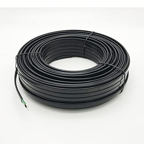 KEPOHK 12V 24V 110V 220 Volt Wasserleitung Frostschutz Frostschutz Heizkabel für selbstregulierendes Dach 15m 24V -25W von KEPOHK