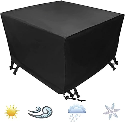 KEPPD Abdeckplane für Gartenmöbel 300x180x80cm,Schnell Trocknend,Wasserdicht, Winddicht, UV-Beständiges Möbelabdeckung, 420D Oxford Schutzhülle Abdeckhaube für Gartentisch Sitzgruppe von KEPPD