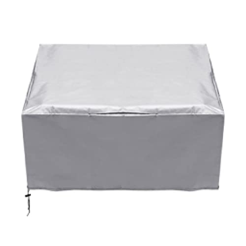 KEPPD SchutzhüLlen & Abdeckungen FüR GartenmöBel Wasserdicht 50x50x30cm SchutzhüLle Anti-Uv Abdeckplane FüR Gartentische TerrassenmöBel, Regenschutz Und Staubfest, Schwerlast 420d -Oxford Gewebe von KEPPD