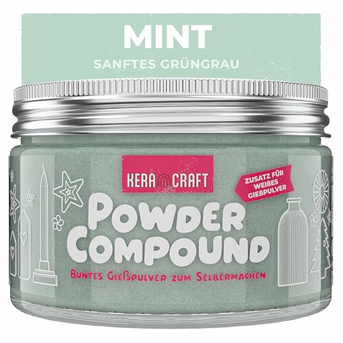 KERACRAFT Powder Compound 150g - Mint - Bis zu 15kg buntes Gießpulver zum Selbermachen KERACRAFT Powder Compound 150g - Mint - Bis zu 15kg buntes Gießpulver zum Selbermachen von KERACRAFT