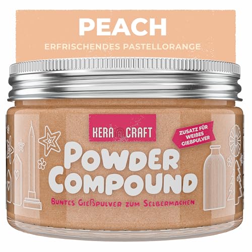 KERACRAFT Powder Compound 150g - Peach - Bis zu 15kg buntes Gießpulver zum Selbermachen KERACRAFT Powder Compound 150g - Peach - Bis zu 15kg buntes Gießpulver zum Selbermachen von KERACRAFT