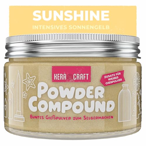 KERACRAFT Powder Compound 150g - Sunshine - Bis zu 15kg buntes Gießpulver zum Selbermachen KERACRAFT Powder Compound 150g - Sunshine - Bis zu 15kg buntes Gießpulver zum Selbermachen von KERACRAFT