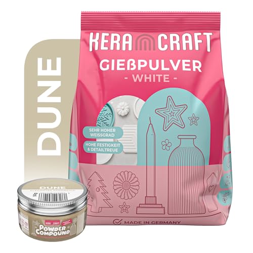 Keracraft Gießpulver 4,5kg inkl. 50g Powder Compound Dune - Farbiges Gießpulver zum Selbermachen Keracraft Gießpulver 4,5kg inkl. 50g Powder Compound Dune - Farbiges Gießpulver zum Selbermachen von KERACRAFT