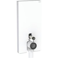 Geberit - Monolith Sanitärmodul für Stand-WC, Höhe 101cm, Frontverkleidung aus Glas, Aluminium, Weiß Geberit - Monolith Sanitärmodul für Stand-WC, Höhe 101cm, Frontverkleidung aus Glas, Aluminium, Weiß von Geberit