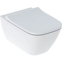 Keramag - Geberit Smyle Square Set Wand-WC Tiefspüler, geschlossene Form, Keramag - Geberit Smyle Square Set Wand-WC Tiefspüler, geschlossene Form, von KERAMAG