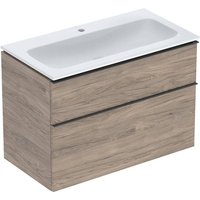Geberit iCon Set Möbelwaschtisch mit Unterschrank, 2 Schubladen, von KERAMAG