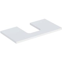 Geberit one Waschtischplatte, Ausschnitt mittig, für von KERAMAG