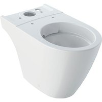 Geberit iCon Tiefspül-WC, spülrandlos, 6l, bodenstehend, Abgang Multi 200460, geschlossene Form, Farbe: Weiß, mit KeraTect - 200460600 von KERAMAG