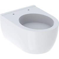 Keramag - Geberit iCon Tiefspül wc, verkürzte Ausladung, 6l, wandhängend, weiß 204030, geschlossene Form, Farbe: Weiß, mit KeraTect - 204030600 von KERAMAG