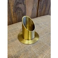 Kerzenständer 5cm. Durchmesser - Messing Vier Varianten | Kh8 von KERAMIKFLAMME