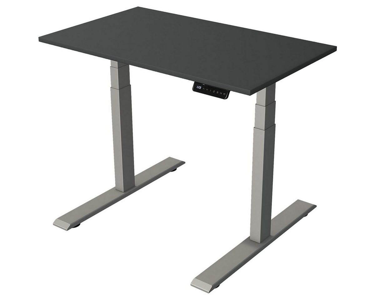 KERKMANN Schreibtisch Move 2, elektrisch höhenverstellbar bis 127 cm, T-Fuß, Breite 100 cm von KERKMANN