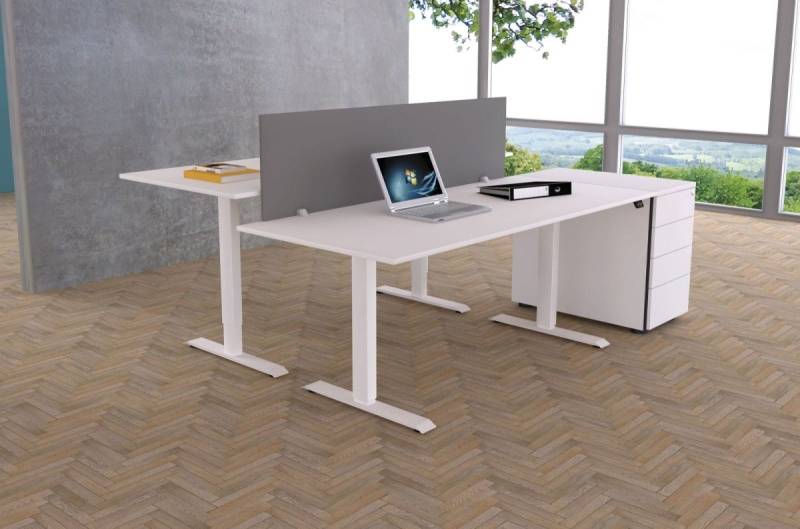 KERKMANN Schreibtisch Sitz-/Stehtisch Move 1 elektr. höhenverstellbar bis 123cm BxT 160x80cm von KERKMANN