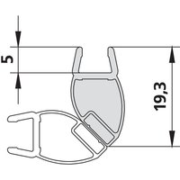 Kermi - 3165 1x Magnetleiste Länge: 2000 mm Kermi - 3165 1x Magnetleiste Länge: 2000 mm von KERMI