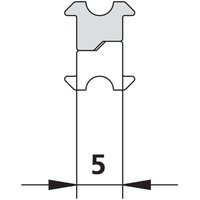 9084 1x Magnetleiste Länge: 2000 mm - Kermi von KERMI