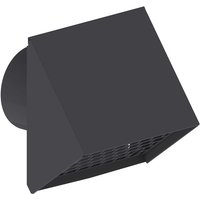 Kermi - x-well Wetterschutzgitter nw 160, Aluminium, anthrazit von KERMI