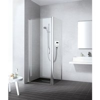 Liga Pendeltür 1WR 1000 x 2000mm silber mattglanz esg klar - Kermi von KERMI