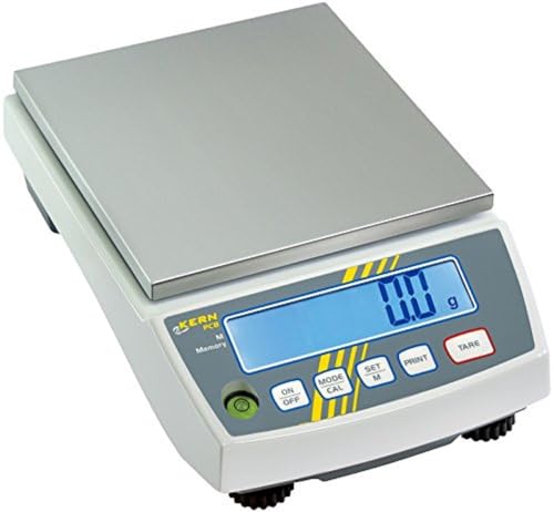 KERN Optics Präzisionswaage, 6000 g Wägekapazität, 0.1 g Ablesbarkeit, 0.1 g Reproduzierbarkeit KERN Optics Präzisionswaage, 6000 g Wägekapazität, 0.1 g Ablesbarkeit, 0.1 g Reproduzierbarkeit von KERN