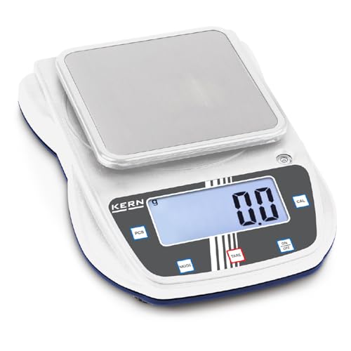 KERN Präzisionswaage, 1g Auflösung, 3000g Tragfähigkeit von KERN