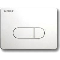 Universal WC-Trägergestell Kerra für Wand-WC's Drückerplatte in weiß - Drückerplatte in weiß von KERRA