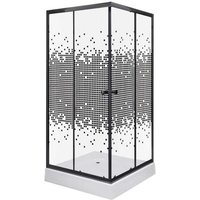 Pixel sq bl Duschwand + Duschwanne / 90 x 90 cm - Kerra von KERRA