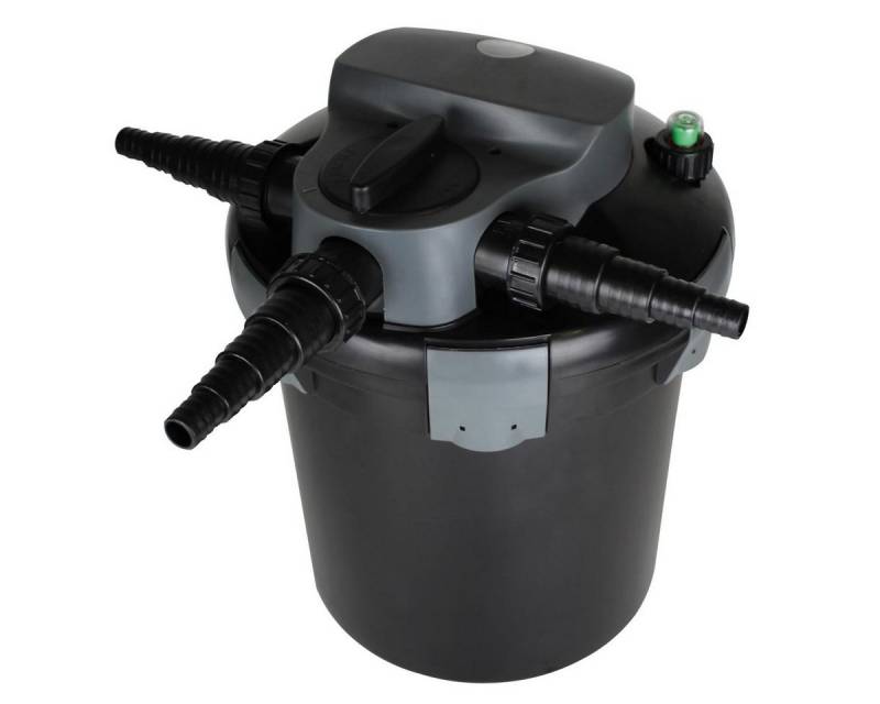 KERRY Teichfilter Druckfilter Bio 6000 L/H, Teichfilter mit UV Lampe, Filteranlage von KERRY