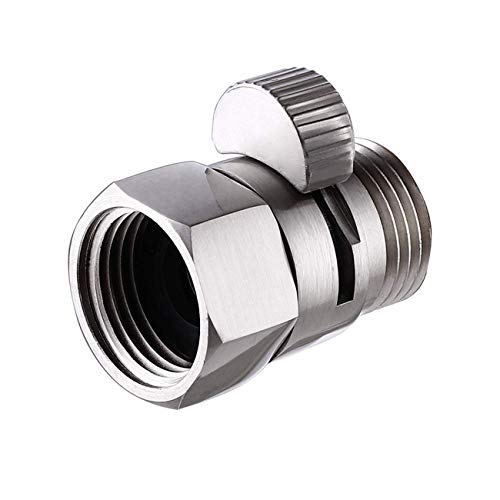 KES Duschkopf Ventil Absperrventil Eckventil Dusche Wasserstopper Shut-Off Ventil Regendusche Duschstop G 1/2 Messing Gebürstet Nickel, K1140B-BN KES Duschkopf Ventil Absperrventil Eckventil Dusche Wasserstopper Shut-Off Ventil Regendusche Duschstop G 1/2 Messing Gebürstet Nickel, K1140B-BN von KES