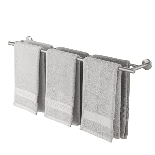 KES Handtuchhalter Doppel Badetuchhalter Edelstahl SUS304 Handtuchstange Badezimmer 86 cm Lang Handtuch Halterung Duschtuchhalter Wandmontage Gebürstet, A2001S86-2 KES Handtuchhalter Doppel Badetuchhalter Edelstahl SUS304 Handtuchstange Badezimmer 86 cm Lang Handtuch Halterung Duschtuchhalter Wandmontage Gebürstet, A2001S86-2 von KES