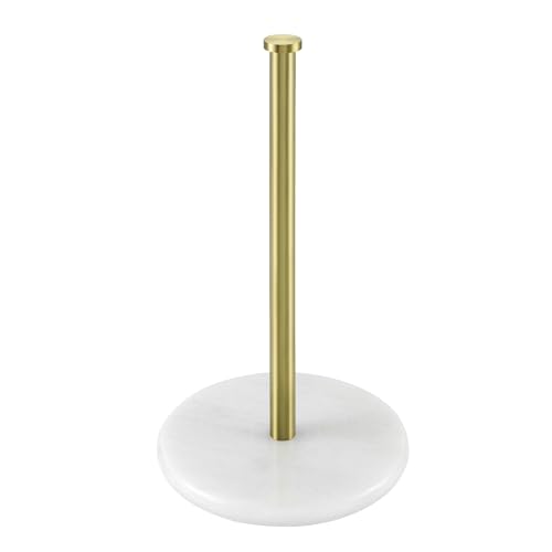 KES Küchenrollenhalter Stehend Papierrollenhalter Papierhalter Edelstahl SUS304 Küche Rollenhalter Küchenrollen Halter Marmor Papier Aufbewahrung Gebürstetes Gold, KPH100-BZ KES Küchenrollenhalter Stehend Papierrollenhalter Papierhalter Edelstahl SUS304 Küche Rollenhalter Küchenrollen Halter Marmor Papier Aufbewahrung Gebürstetes Gold, KPH100-BZ von KES