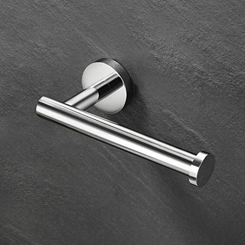KES Toilettenpapierhalter Klorollenhalter Klopapierhalter Toilettenrollenhalter WC Rollenhalter Edelstahl SUS304 Wandmontage Poliert, A2175S12 von KES