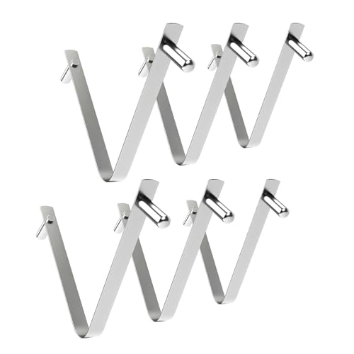 KESOTO 6 Stück Pool Pinsel Clips Doppel Pin Frühling Taste für Outdoor Angeln See von KESOTO