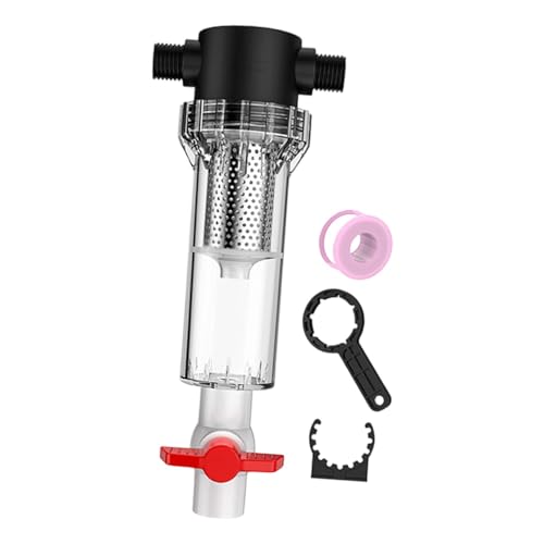 KESOTO Aquariumfilter Innenfilter Filterpumpe Fischbeckenreiniger Aus Robustem Nylon mit Transparentem Design für Leichte Kontrolle für Süßwasserbecken, 10 Mesh von KESOTO