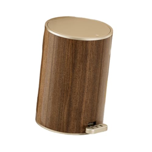 KESOTO Badezimmer-Mülleimer mit Deckel, Papierkorb, Tritt-Mülleimer, Mülleimer mit Fußpedal für die Toilette, 12l KESOTO Badezimmer-Mülleimer mit Deckel, Papierkorb, Tritt-Mülleimer, Mülleimer mit Fußpedal für die Toilette, 12l von KESOTO