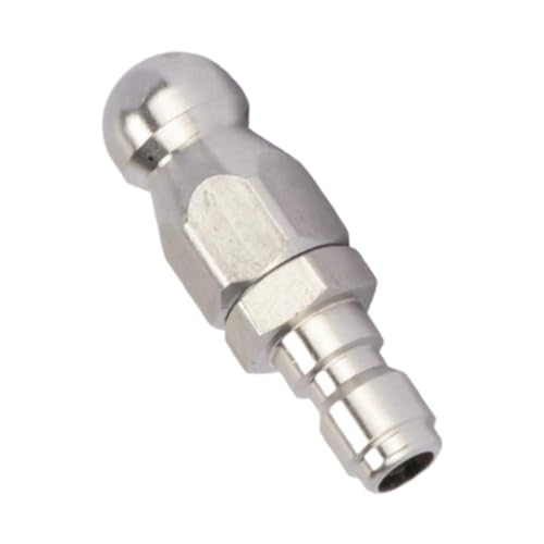 KESOTO Hochdruckreiniger Kanalisationsdüse 5000 PSI für Waschbecken, Abflussrohre, Badezimmer KESOTO Hochdruckreiniger Kanalisationsdüse 5000 PSI für Waschbecken, Abflussrohre, Badezimmer von KESOTO