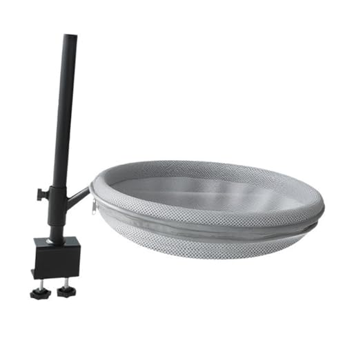 KESOTO Katzenbett Schreibtisch Erhöhtes Haustiernest Katzenliege Ruheplatz für Katzen Katzenmöbel mit Robuster Metallkonstruktion 360° Drehbar Und Höhenverst, Netzgewebe KESOTO Katzenbett Schreibtisch Erhöhtes Haustiernest Katzenliege Ruheplatz für Katzen Katzenmöbel mit Robuster Metallkonstruktion 360° Drehbar Und Höhenverst, Netzgewebe von KESOTO
