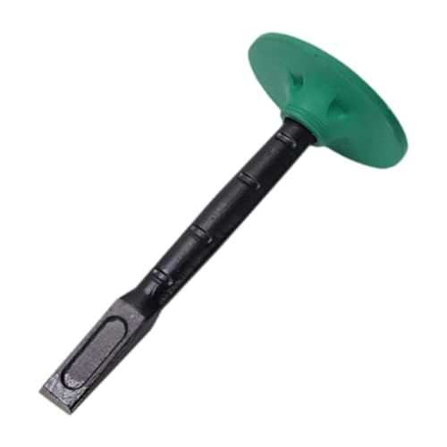 KESOTO Meisel mit Ergonomischem Griff Und Stoßdämpfung für Beton Mörtel Steinbruch Abbrucharbeiten Meißeln Spalten Brechen für Bauarbeiten Renovierun, Länge 15.5 Cm von KESOTO