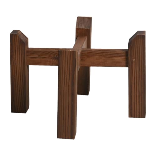 KESOTO Pflanzenständer für Innen Und Außenbereich, Geeignet für Fischglas, Braune Einzelschicht KESOTO Pflanzenständer für Innen Und Außenbereich, Geeignet für Fischglas, Braune Einzelschicht von KESOTO