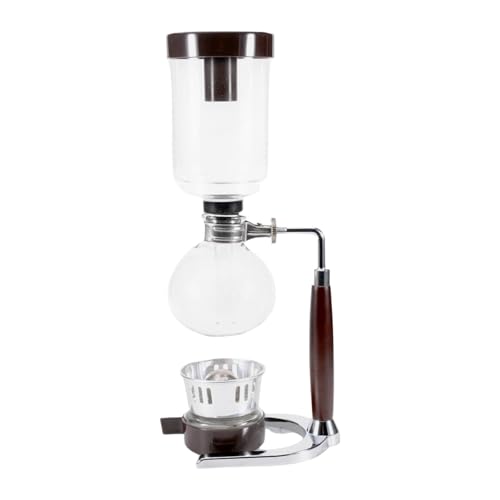 KESOTO Siphon Kaffeemaschine, Siphon Kanne, Elegante, Leichte, Klare Kaffeebrüher Glas Tischplatte für Café, Zuhause, Büro, Geschenk für Kaffeeliebhaber, 500 Ml KESOTO Siphon Kaffeemaschine, Siphon Kanne, Elegante, Leichte, Klare Kaffeebrüher Glas Tischplatte für Café, Zuhause, Büro, Geschenk für Kaffeeliebhaber, 500 Ml von KESOTO